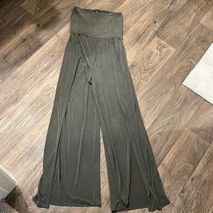 Flowy ribbed jumpsuit